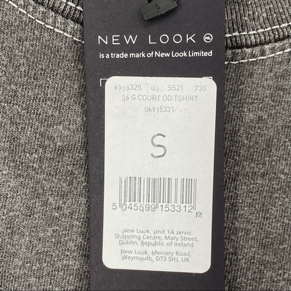 New Look Men's Short Sleeve Overdyed T-shirt - S - Picture 6 of 6